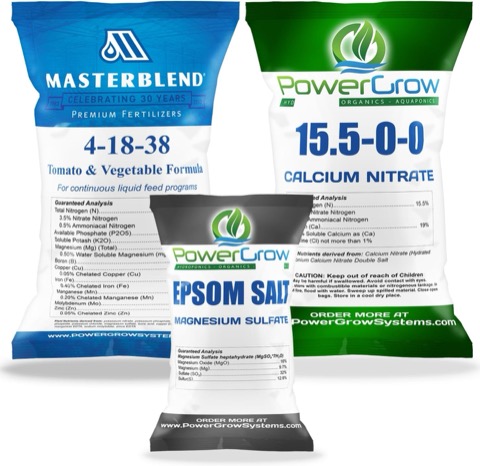 MasterBlend 4-18-38 nutrient combo kit