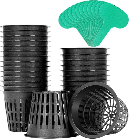 3-inch net pots, 25-pack